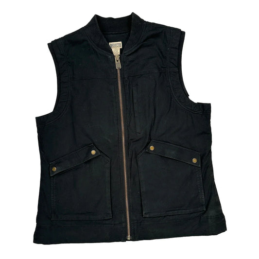Duluth Workwear Vest - Large Black Cotton