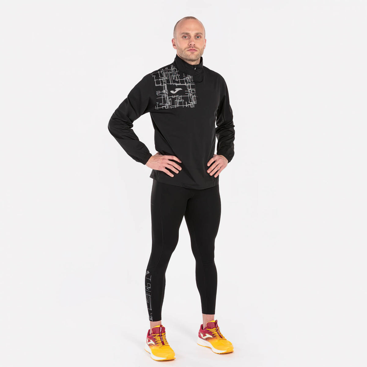 Joma Elite VIII Logo Giacca Black