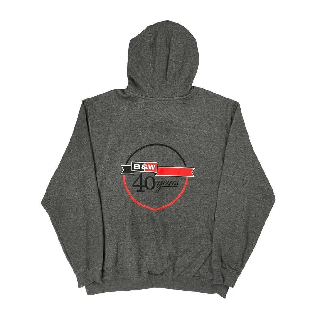 40 Years Anniversary Carhartt Hoodie - XL Gray Cotton