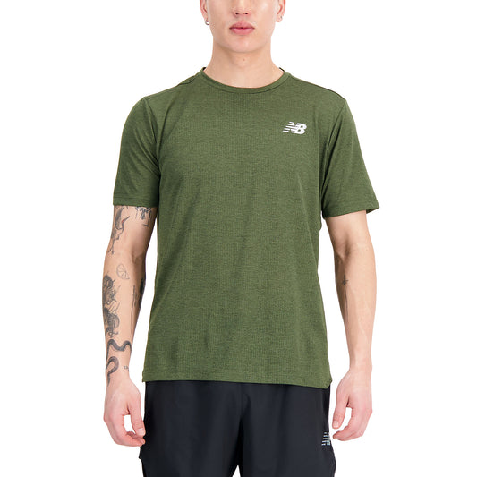 New Balance Impact Maglietta Kombu Heather