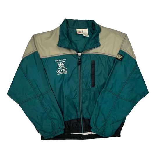 Odp Coaching Staff Nike Graphic Windbreaker - Medium Green Nylon