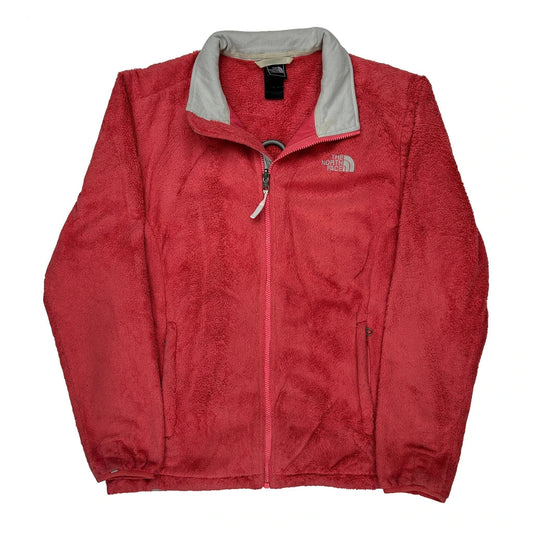 The North Face Fleece Jacket - XL Red Polyester
