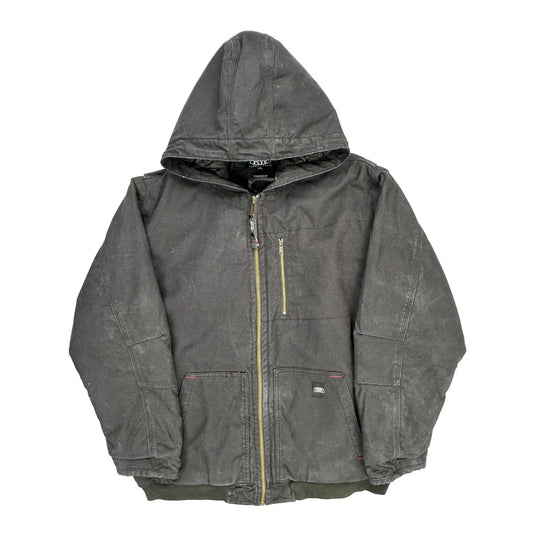 Rugged Wear Workwear Jacket - 2XL Black Cotton