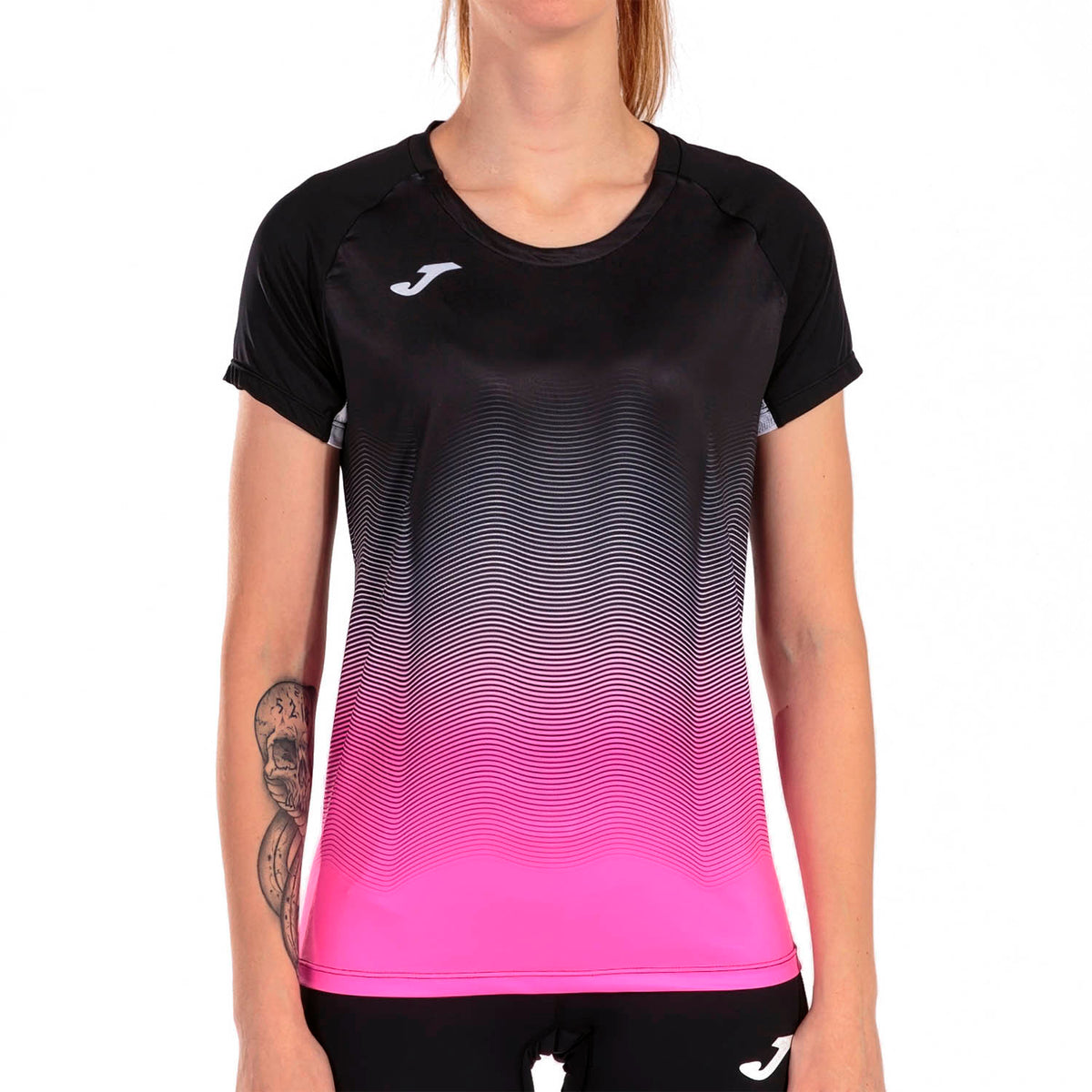 Joma Elite VII Maglietta Black/Pink