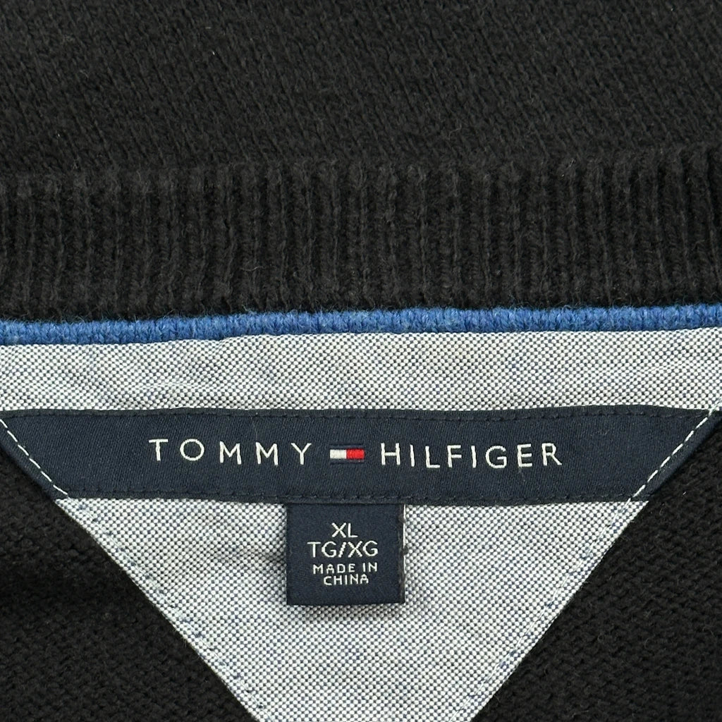 Tommy Hilfiger Sweater - XL Black Cotton