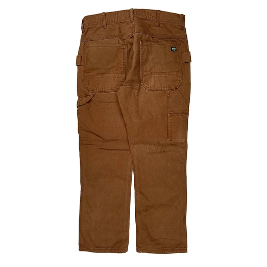 Key Carpenter Pants - 34W 29L Brown Cotton