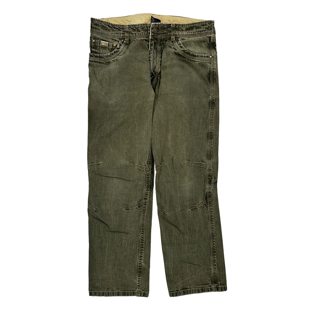 Kuhl Knee Darts Pants - 34W 31L Green Cotton