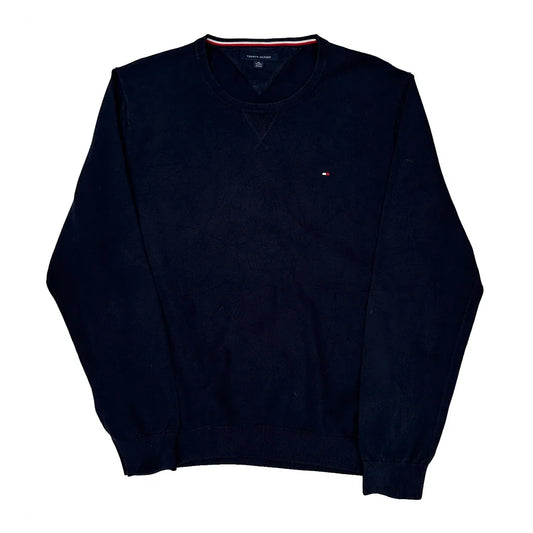 Tommy Hilfiger Sweater - XL Navy Cotton