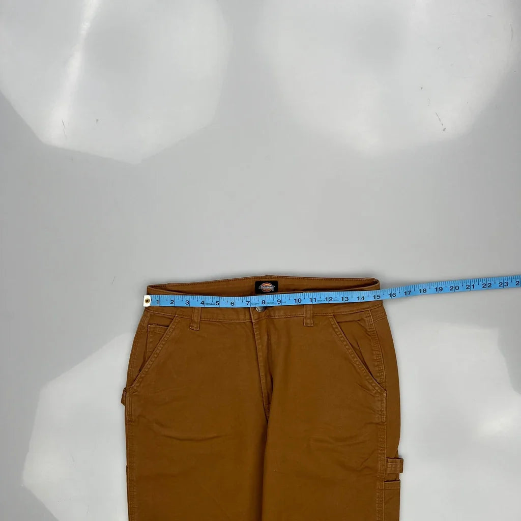 Dickies Carpenter Pants - 32W 31L Brown Cotton