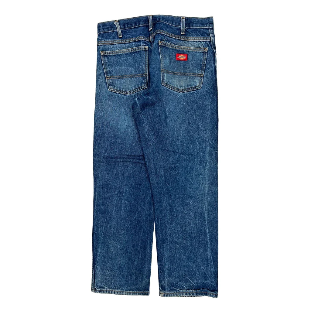 Dickies Jeans - 32W 29L Blue Cotton