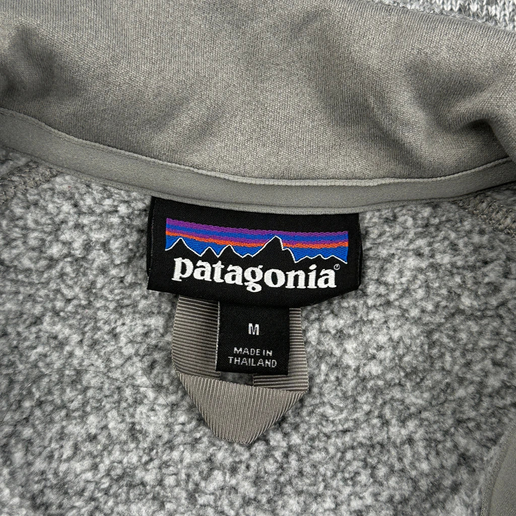 Patagonia 1/4 Zip - Medium Gray Polyester