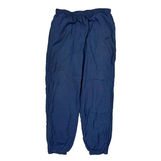 Nike Track Pants - Large Blue Nylon
