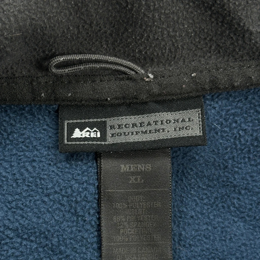 Rei Fleece Jacket - XL Blue Polyester