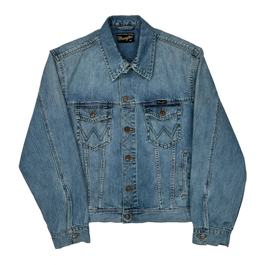Wrangler Denim Jacket - Medium Blue Denim