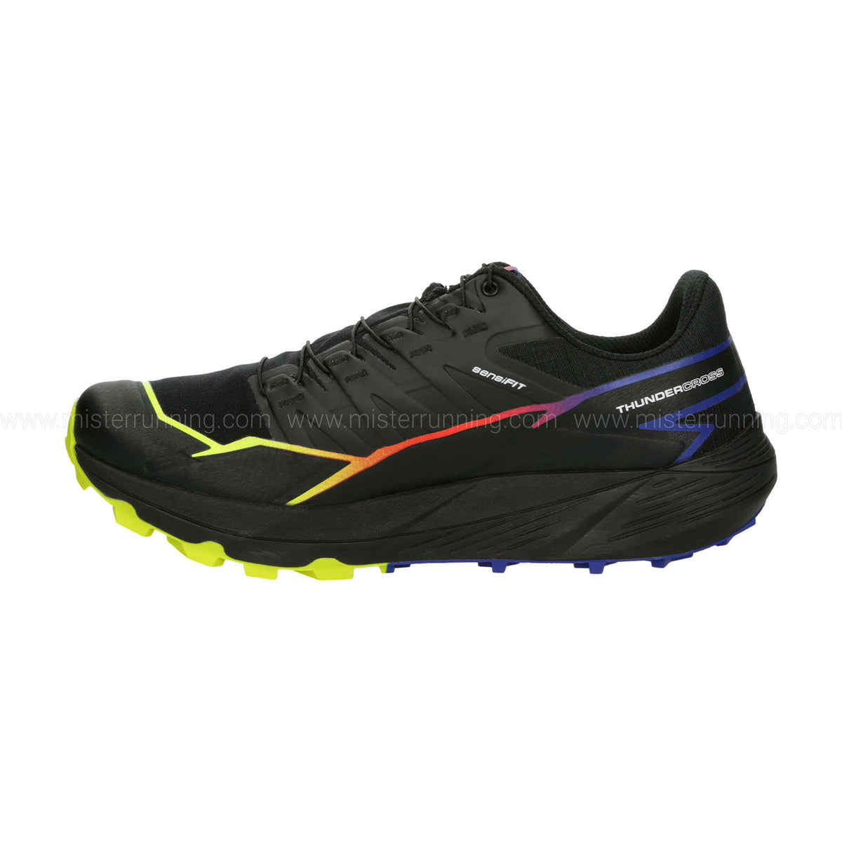 Salomon Thundercross GTX Blue Fire Black/Surf The Web/Safety Yellow