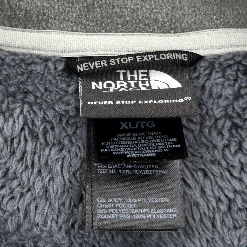 The North Face Fleece Jacket - XL Gray Polyester