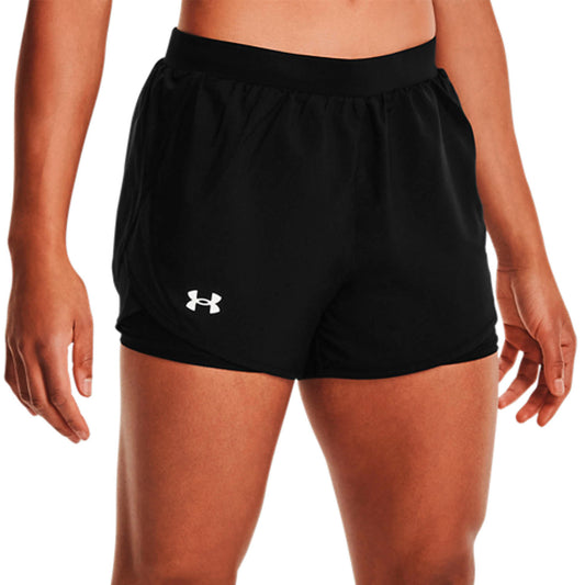 Under Armour Fly By 2.0 2 in 1 3.5in Pantaloncini Black/Reflective