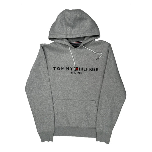 Tommy Hilfiger Hoodie - Medium Gray Cotton