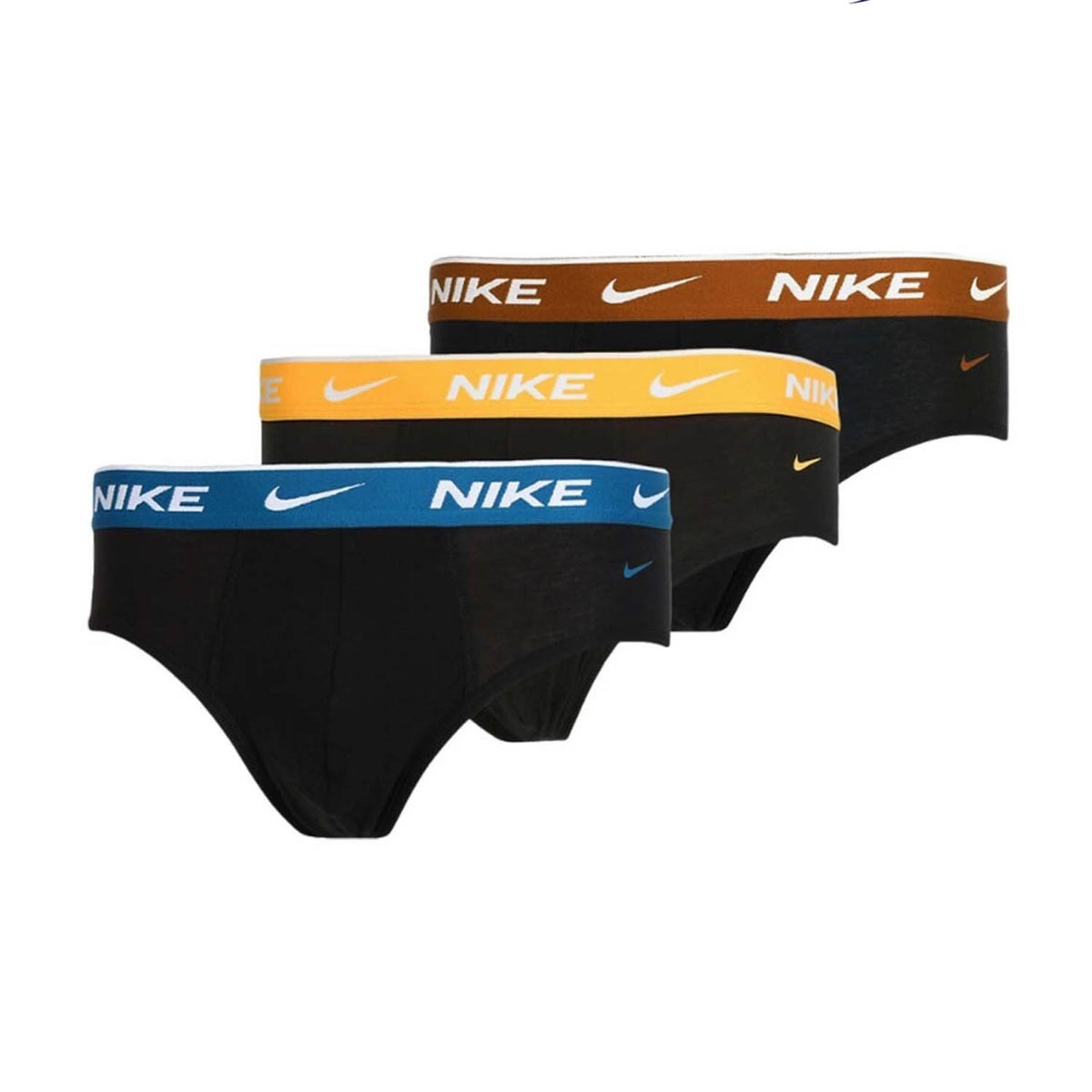 Nike Graphic x 3 Slip Black/Green Abyss/Laser Orange