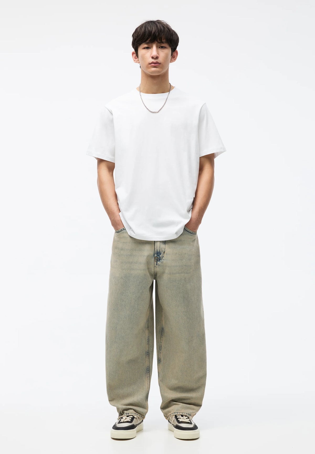 PULL&BEAR PACK OF 3 - T-shirt basic