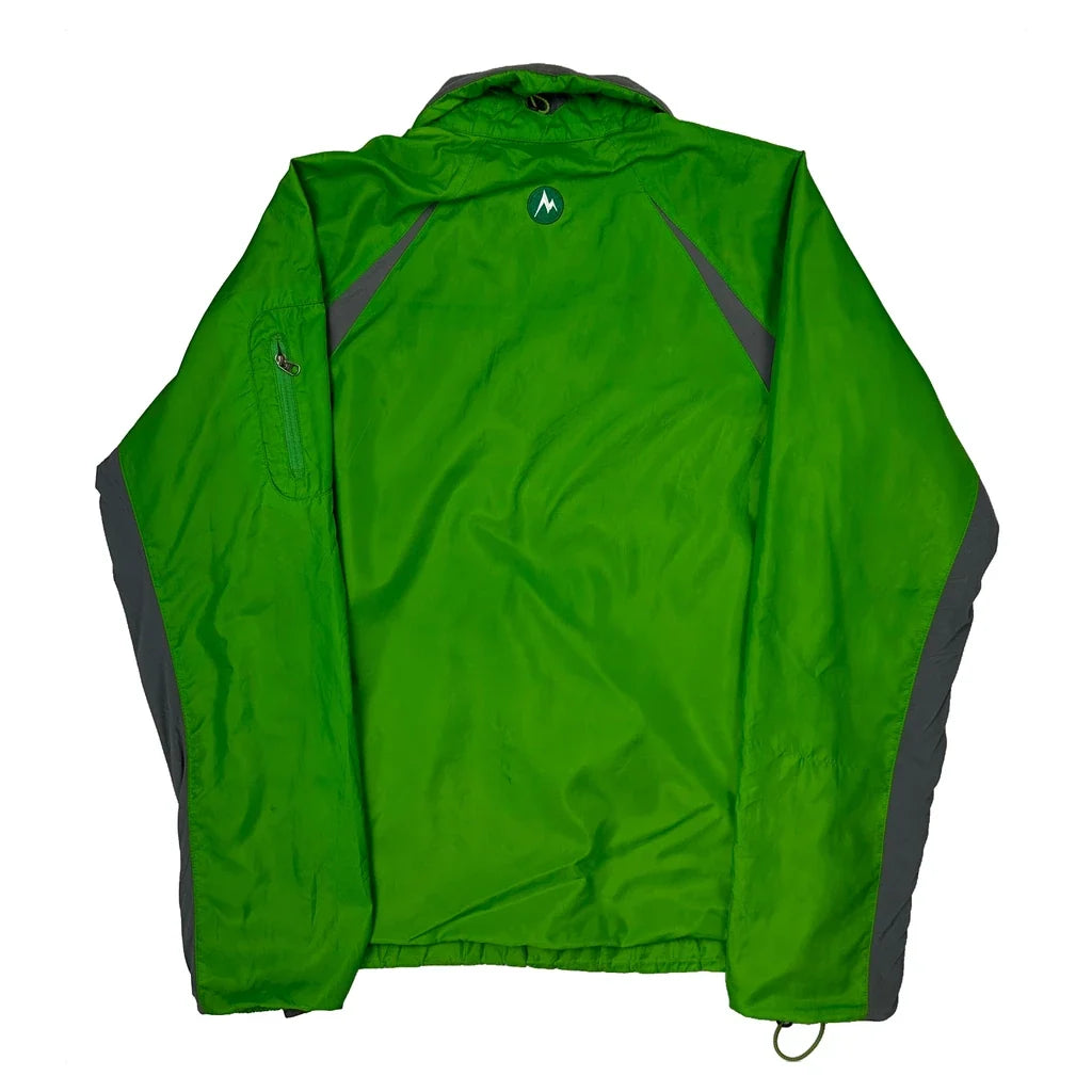 Marmot Windbreaker - Small Green Polyester
