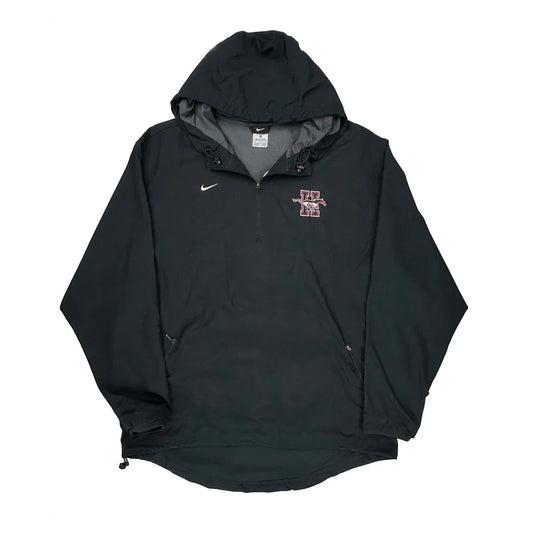 Huntley Mustangs Nike Graphic Windbreaker - XL Black Polyester