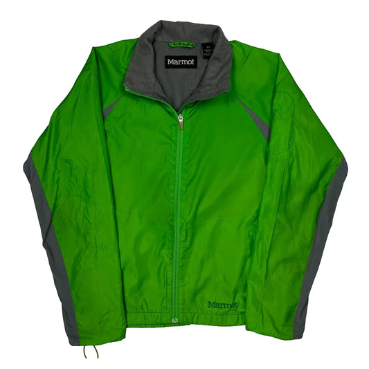 Marmot Windbreaker - Small Green Polyester