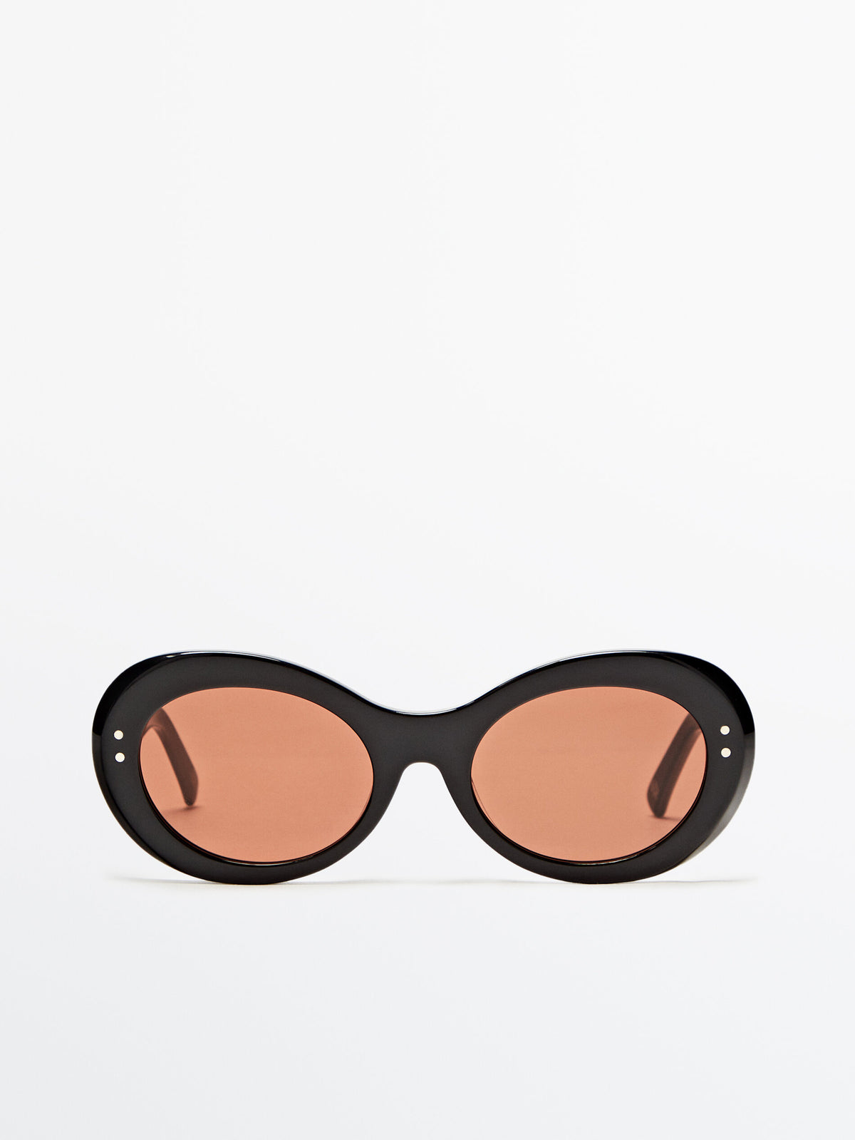 Gafas de sol ovaladas - NEGRO
