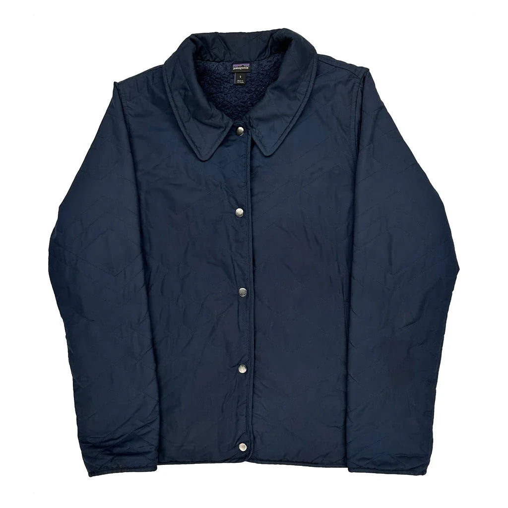 Patagonia Jacket - Small Navy Polyester