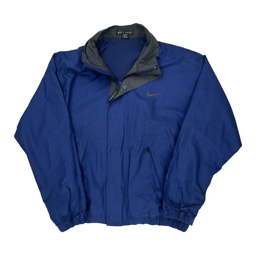 Golf Nike Jacket - Medium Blue Polyester