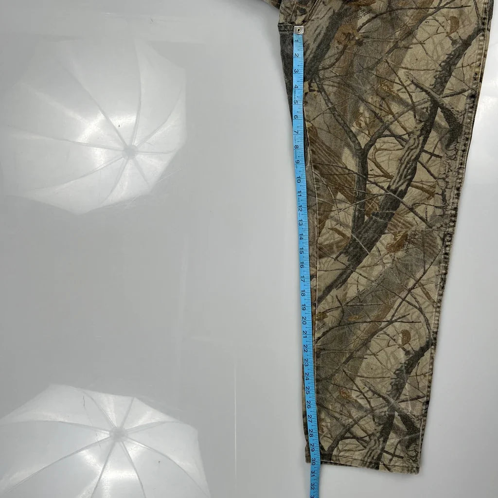Ruggadier Camo Cargo Pants - 35W 32L Camo Cotton