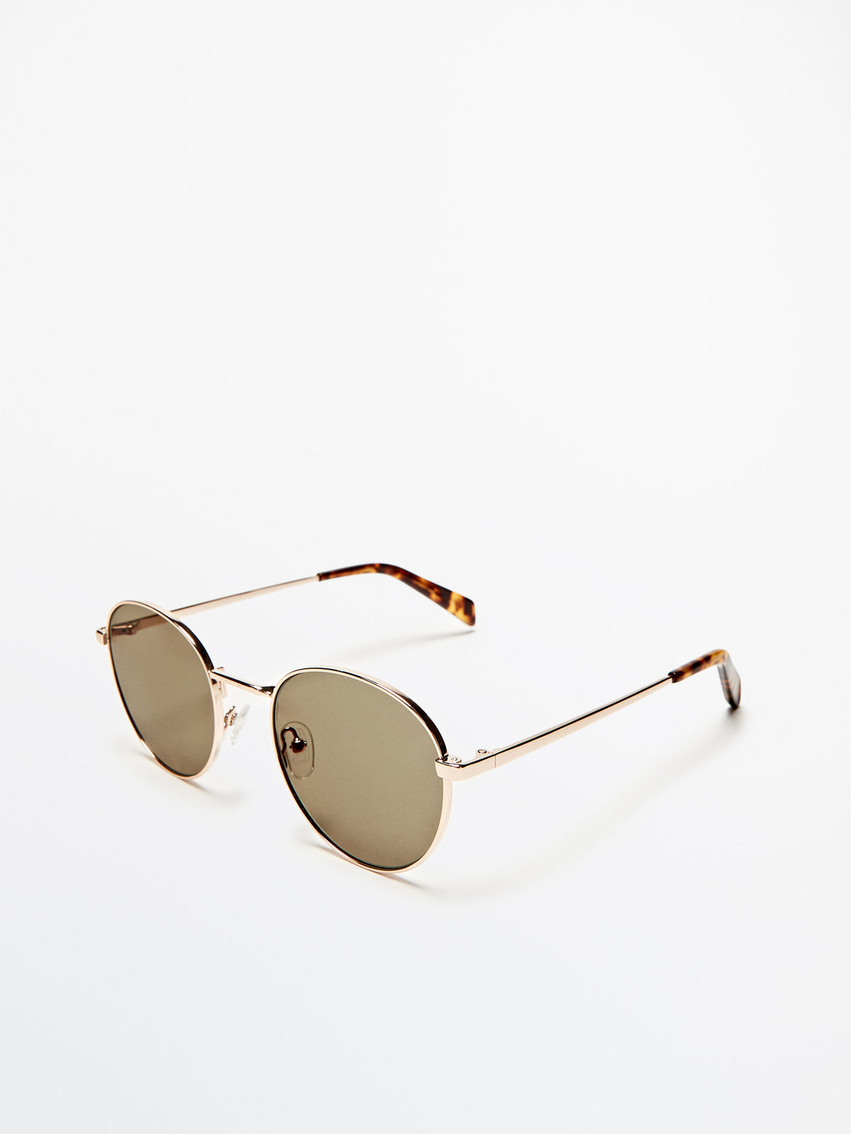 Gafas de sol montura metálica - ORO