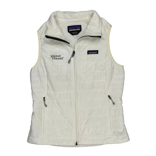 Patagonia Vest - Small White Polyester