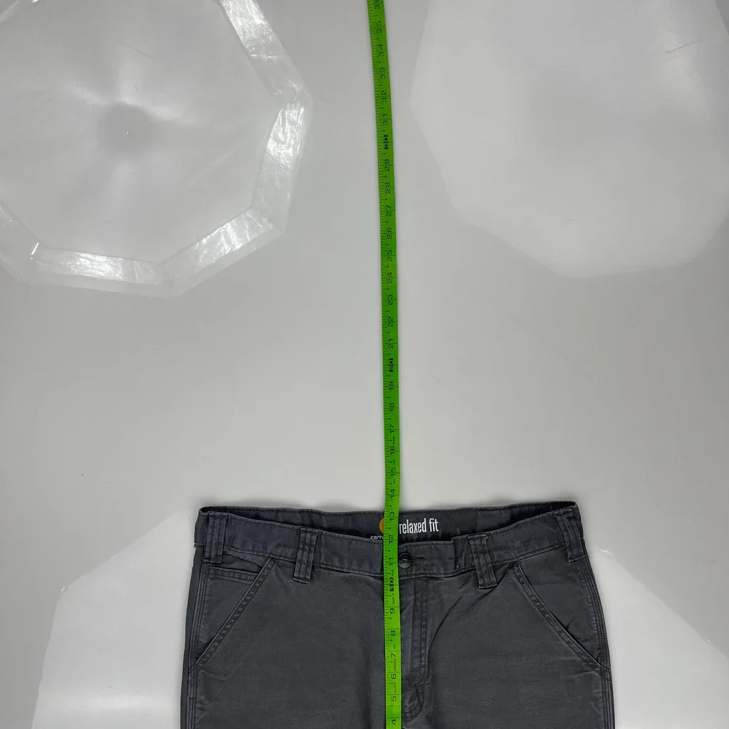 Carhartt Carpenter Pants - 35W 30L Gray Cotton