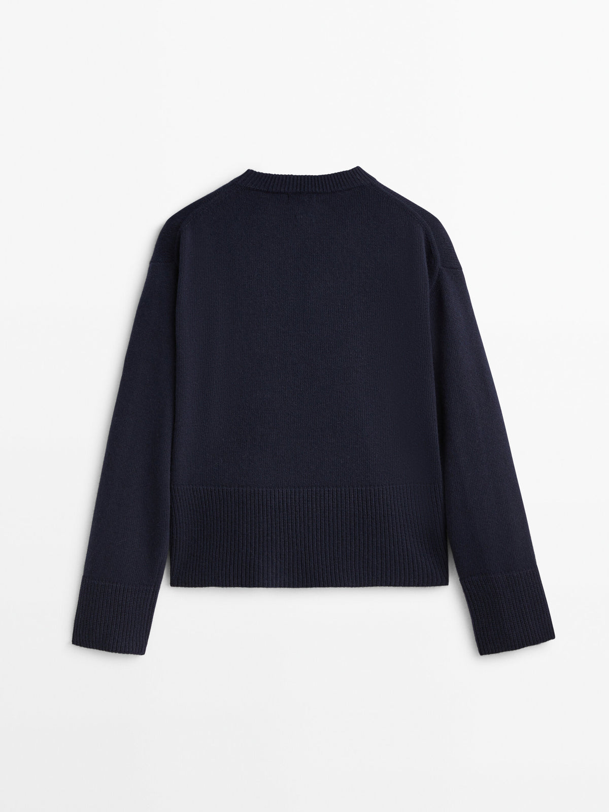 Jersey capa cuello redondo - MARINO OSCURO