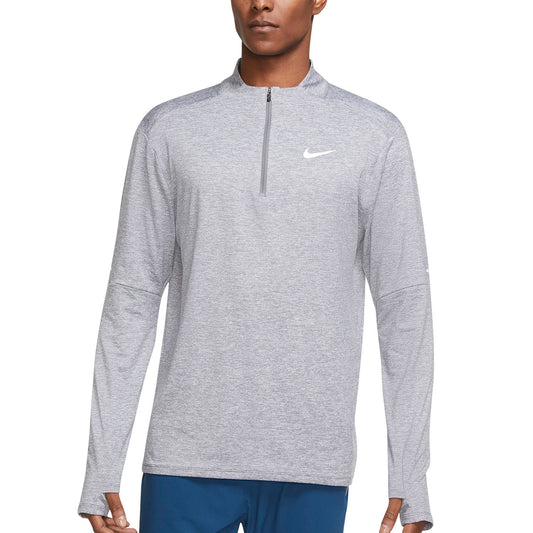 Nike Dri-FIT Element Logo Maglia Smoke Grey Fog/Reflective Silver