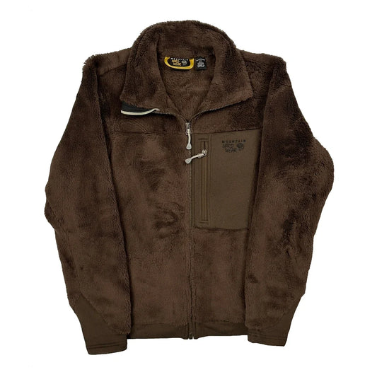 Mountain Hard Wear Fleece Jacket - Medium Brown Polyester