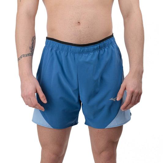 Mizuno Alpha 5.5in Pantaloncini Federal Blue/Cerulean