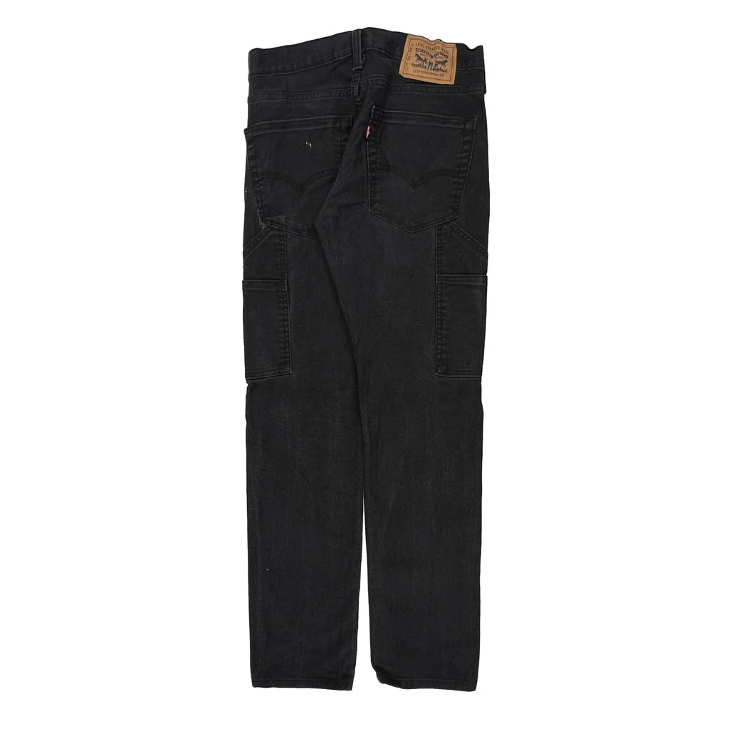 Levis Jeans - 29W 31L Black Cotton