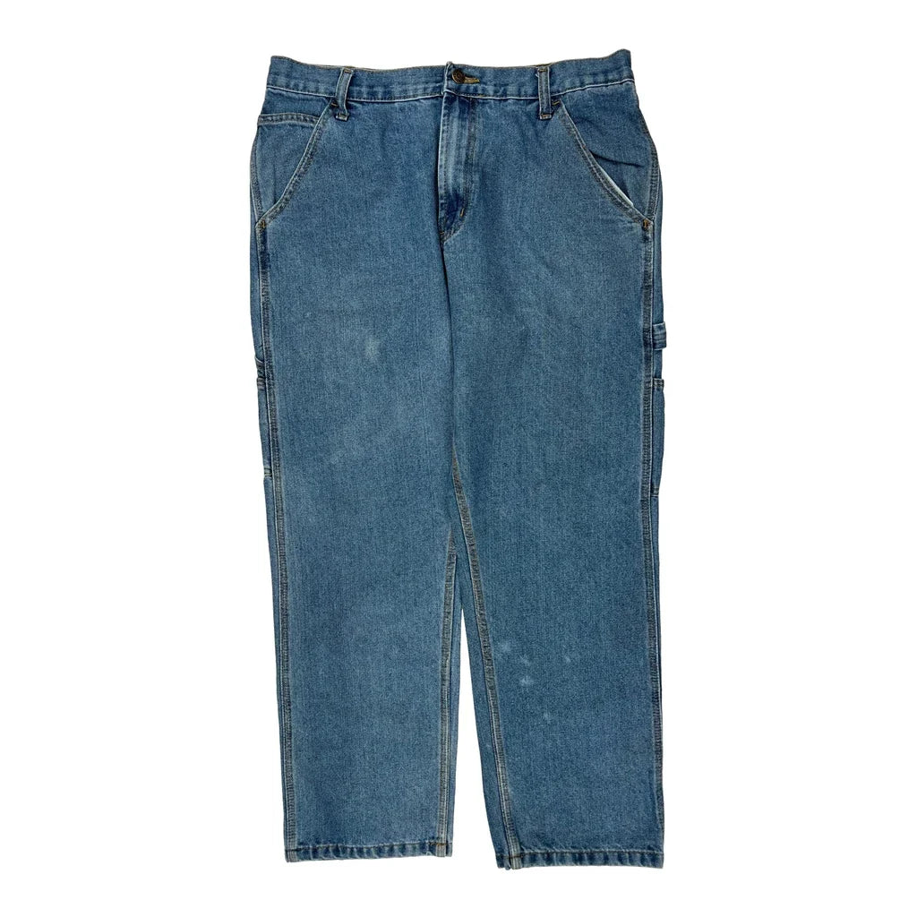 Unbranded Carpenter Jeans - 34W 30L Blue Cotton Blend