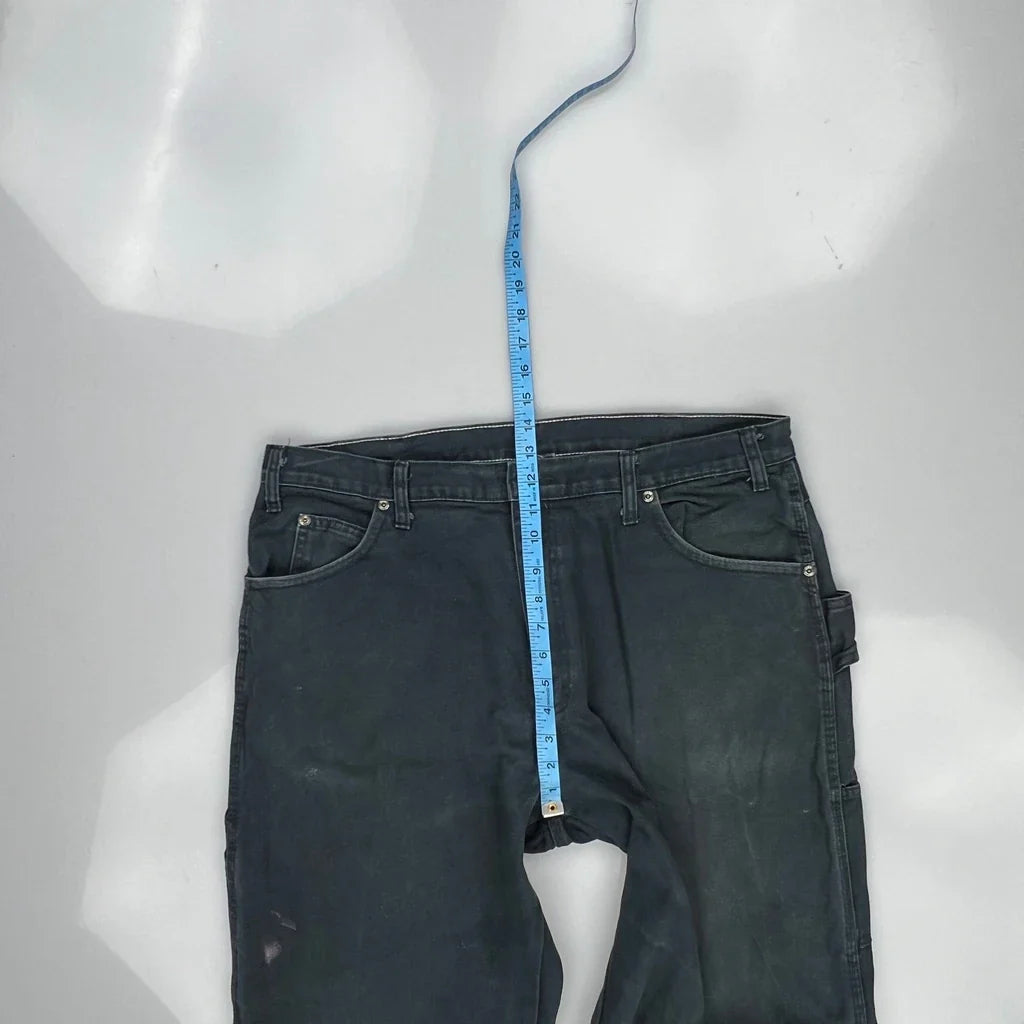 Dickies Carpenter Pants - 38W 34L Gray Cotton