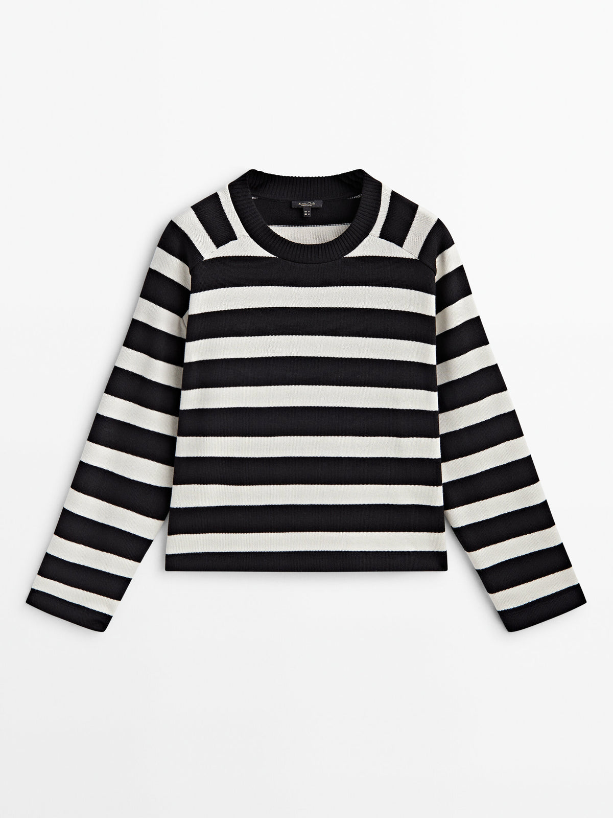 Sudadera rayas 100% algodón - CRUDO