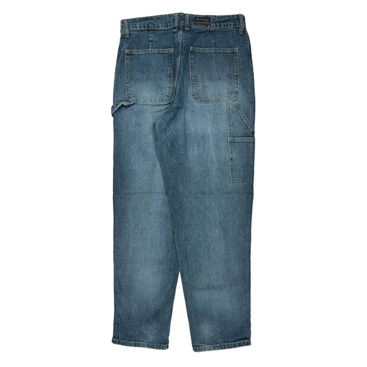 Denver Hayes Carpenter Jeans - 32W 32L Blue Cotton