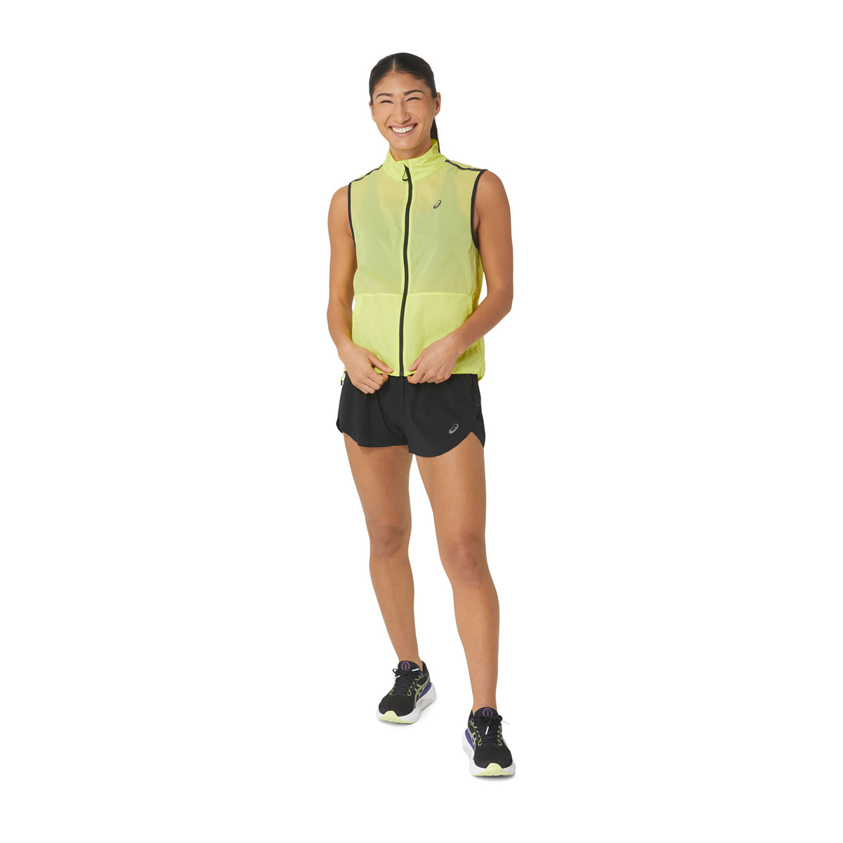 Asics Metarun Gilet Glow Yellow