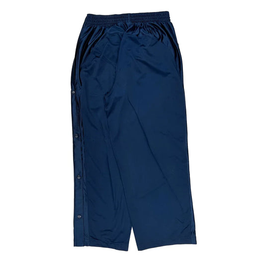 Nike Track Pants - Large Blue Polyester