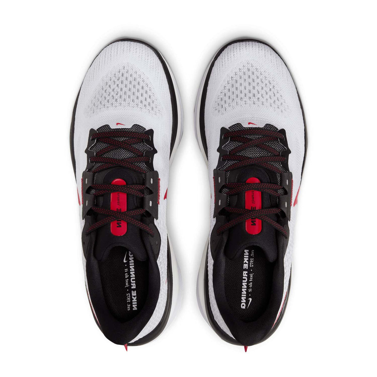 Nike Vomero 17 White/Black/Fire Red/Platinum Tint