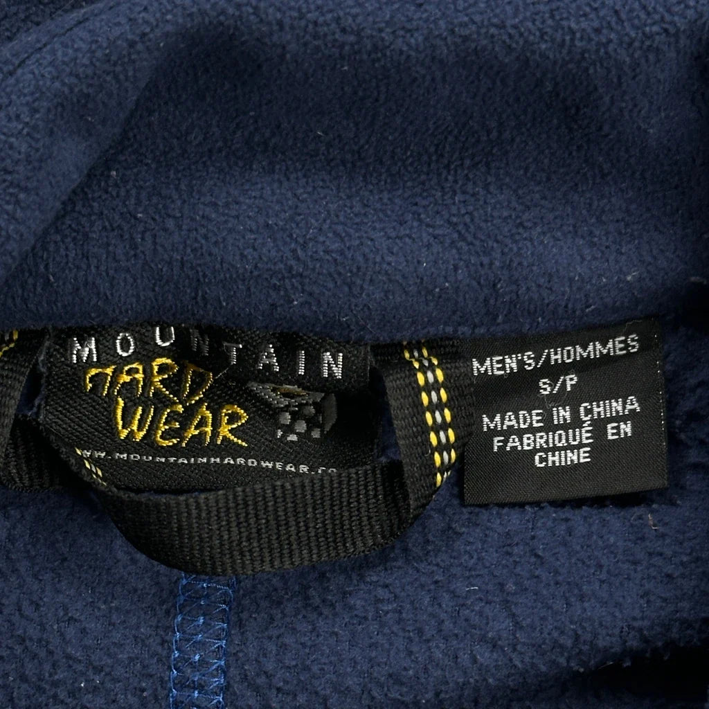 Mountain Hard Wear Fleece Jacket - Small Blue Polyester