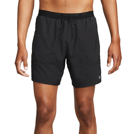 Nike Dri-FIT Stride 2 in 1 7in Pantaloncini Black/Reflective Silver