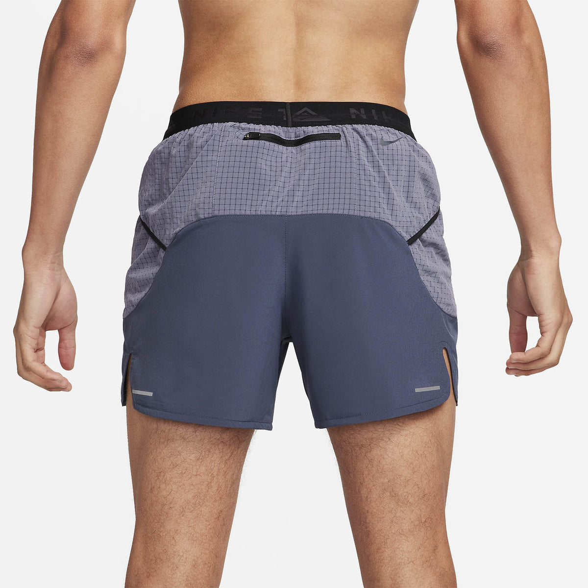 Nike Dri-FIT Second Sunrise 5in Pantaloncini Thunder Blue/Light Carbon/Black