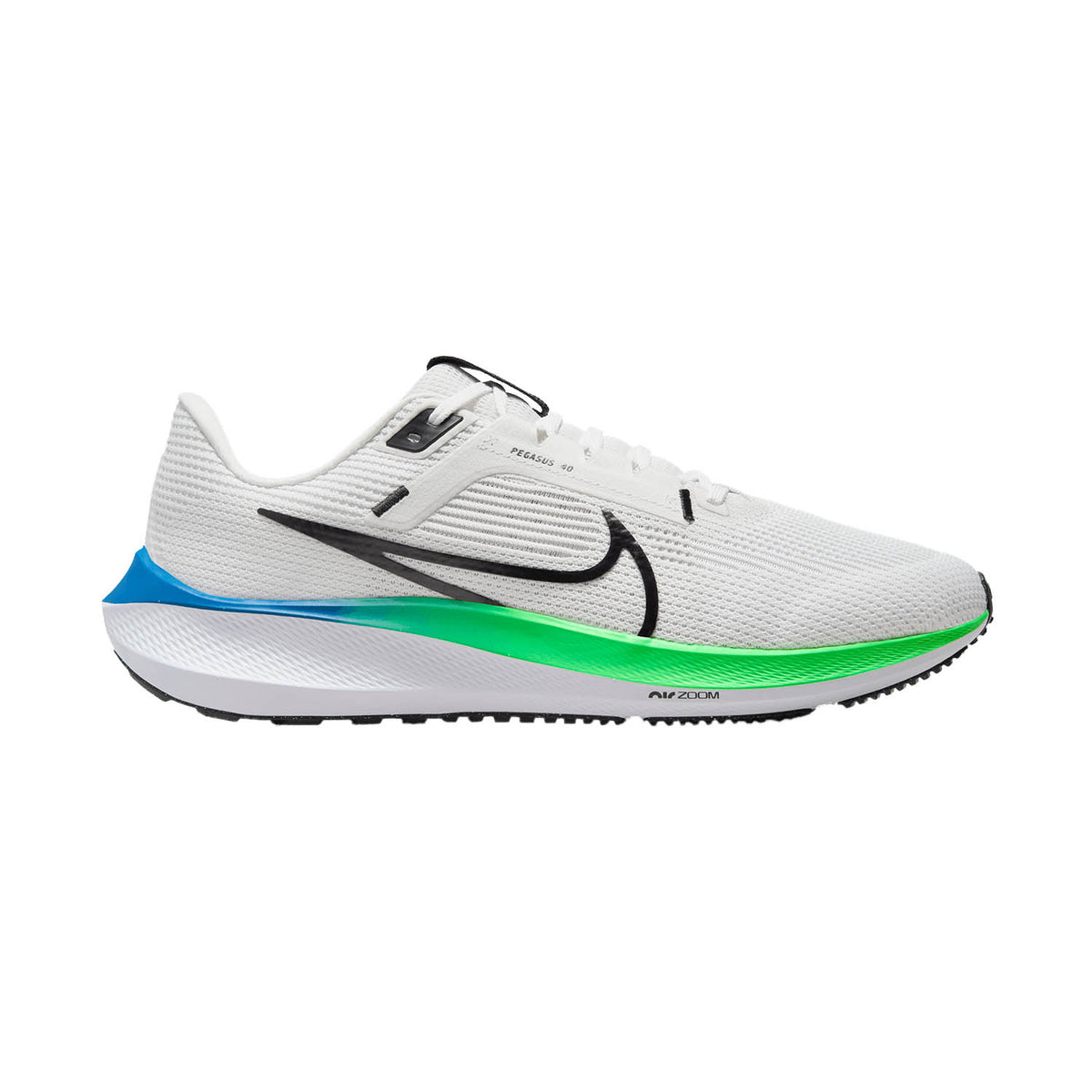 Nike Air Zoom Pegasus 40 Platinum Tint/Black/White/Green Strike